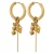 Label Kiki gold plated oorbellen Tilly
