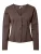 PIECES Gebreid vest ‘PCGunhild’  bruin