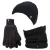 Heat Holders herenhoed, nekwarmer handschoenen set – Zwart