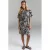 Poools T-shirtjurk korte jurk met zebraprint zwart