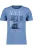 RAGMAN T-Shirt ronde hals middenblauw, Bedrukt