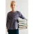 Mango Kids A-lijn geruite blousetop met smockwerk – roze/blauw/paars