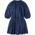 Closed Short Belted Dress Dark Blue