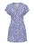 ONLY Blousejurk ‘ONLNova’  blauw / wit