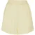 Urban Classics Ladies Viscose Satin Resort Shorts Softyellow
