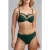 Marlies Dekkers Dame De Paris Pine Green And Gold Lurex Push Up Bra