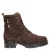 Gabor suède veterboots met profielzool – bruin