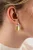 LOTT. gioielli Oorbellen Dames Cl Earring Padlock S (brass) Gold/silver