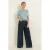 CLAUDIA BY CLAUDIA STRÄTER wide leg jeans – donkerblauw