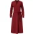 Smashed Lemon Damesarmygroene travelkwaliteit midi jurk |