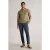 White Stuff Ombre Button Neck Mid Green