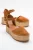 Viba Leren Espadrille Platform Sleehak Sandalen (Dames)