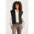 Smashed Lemon Damesbouclé gilet met kraag |