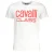 Cavalli Class Dapper Rood Logo Witte T-Shirt