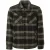 No Excess Jacket Short Fit Knitted Check With Wool Black
