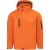 Gelert Heren Solide Hoodie Reguliere Parka (Oranje)