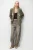 Linnen Blazer Jacket met Sjaal Detail