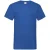 Fruit of the Loom Heren Waarde V Hals T-shirt (Koningsblauw)