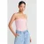 Strapless Slim-fit Jersey Blouse