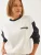 Bianco Lucci Sweatshirt  zwart / wit
