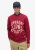 Superdry Sweatshirt  ecru / robijnrood