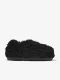 Moon Boot Kinderen Faux Krullende Slippers in Zwart