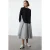 Gestreepte midi-jurk voor dames, lang, geschikt voor casual/dagelijks gebruik.