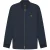 Marineblauw bomberjack met Lyle & Scott-merk