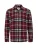 Moxx Paris Overhemd  bordeaux / zwart / wit