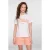 Geisha 62088-41 010 t-shirt puff michigan off-white/peach
