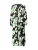 COMMA Jurk  limoen / zwart / offwhite