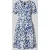 Marc Cain Knie-lange jurk in all-over look met V-hals