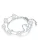 Lulu & Jane Armband  zilver / parelwit