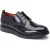 Base London Roly Leren Zwarte Oxford Schoenen Voor Heren