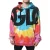 Dolce & Gabbana Multicolor Tie-Dye Hoodie Sweater