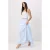 TRENDYOLMİLLA Dames Blauw Bloemen Maxi A-lijn Rokken