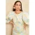 Lofty Manner gebloemde zomerjurk blauw