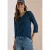 Shirt met 3/4-mouwen en V-hals