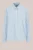 WE Fashion – Dames oversized blouse met streep – Oversized – Lichtblauw –