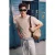 TRENDYOL MAN Heren Beige Effen Kort Relaxed fit T-shirts