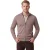 Vest Thomas Maine Beige ronde hals merinowol
