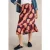 White Stuff Ava Reversible Skirt Plum Multi