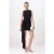 TRENDYOLMİLLA Dames Zwart Effen Kort / Mini Mouwloos Bodycon Jurken