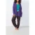 American Vintage Bymi Cardigan Violet Chine
