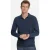 No Excess Pullover V Polo Melange Navy