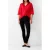 French Connection Twist Front Crepe Light Top Poppy