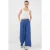 Plissee Wijd Been Crepe Broek