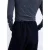 FRNCH wide leg broek – donkerblauw