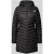 The North Face Gewatteerde lange jas met logostitching, model ‘Huila’
