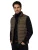 bodywarmer Boss Black bruin effen normale fit